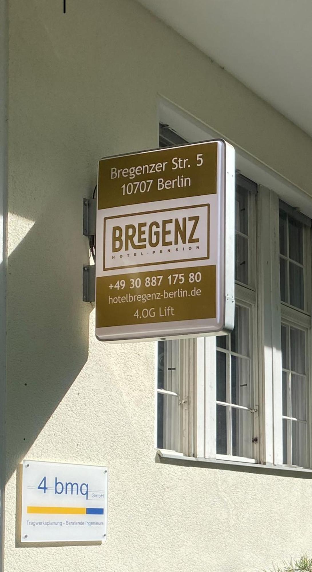 Hotel Bregenz 베를린 외부 사진